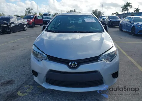 2014 Toyota Corolla Le from USA, damaged, VIN 5YFBURHE1EP134675